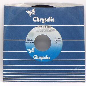 Heart and Soul/You Crack Me Up by Huey Lewis and the News 45